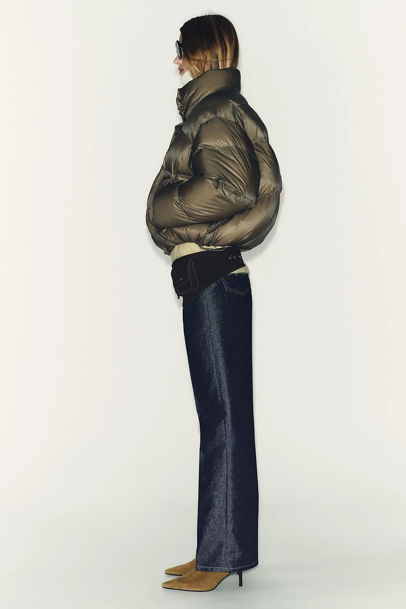 WATER REPELLENT WINDPROOF SHORT DOWN JACKET