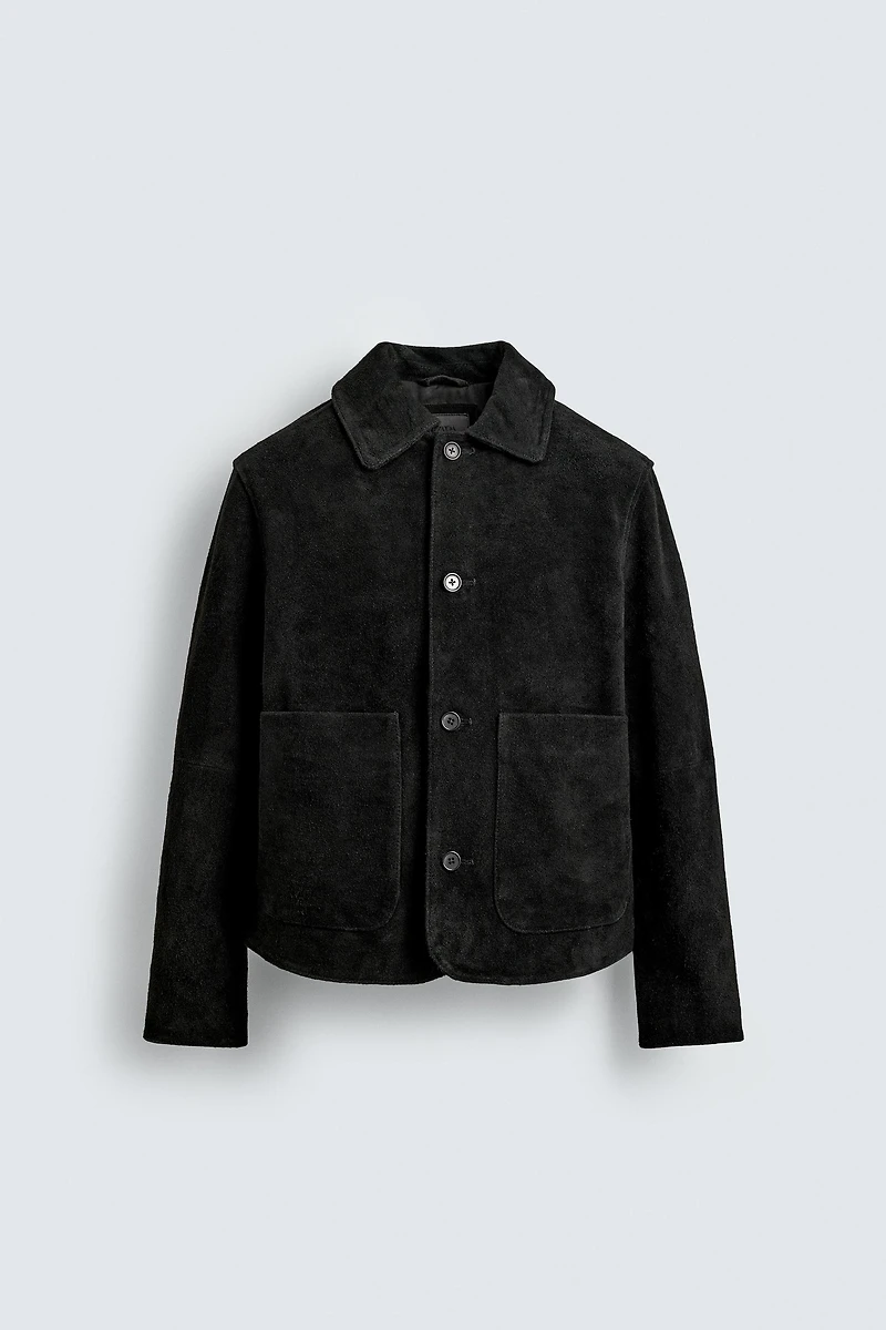SUEDE LEATHER JACKET