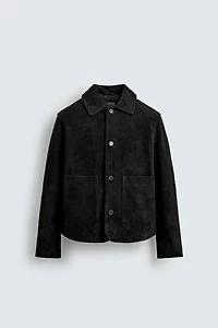SUEDE LEATHER JACKET