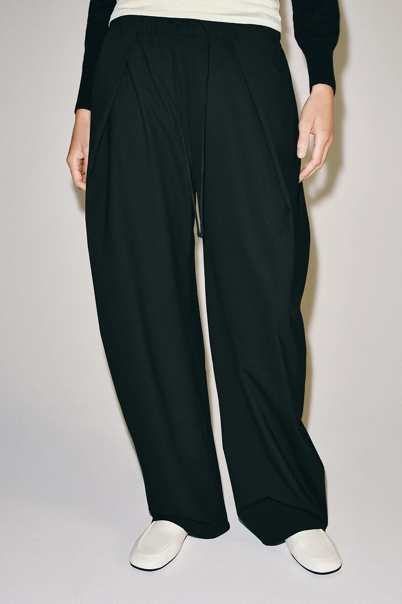 ZW COLLECTION PLEATED TROUSERS