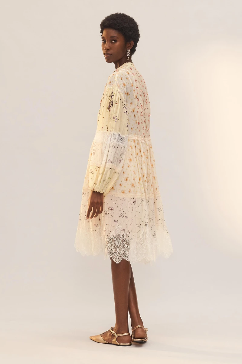 LIMITED EDITION PRINTED PATCHWORK DRESS