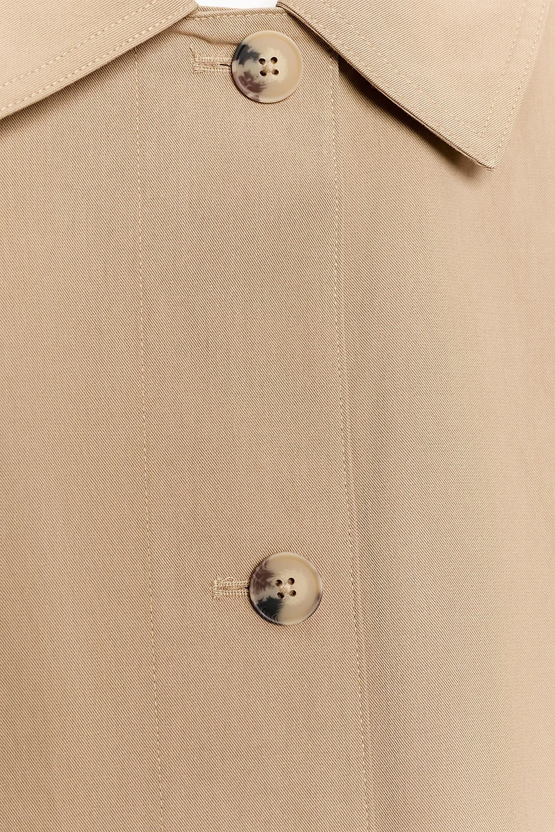 VESTE À POCHES PLAQUÉES