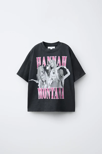 HANNAH MONTANA © DISNEY WASHED EFFECT T-SHIRT