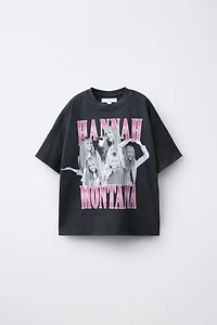 HANNAH MONTANA © DISNEY WASHED EFFECT T-SHIRT