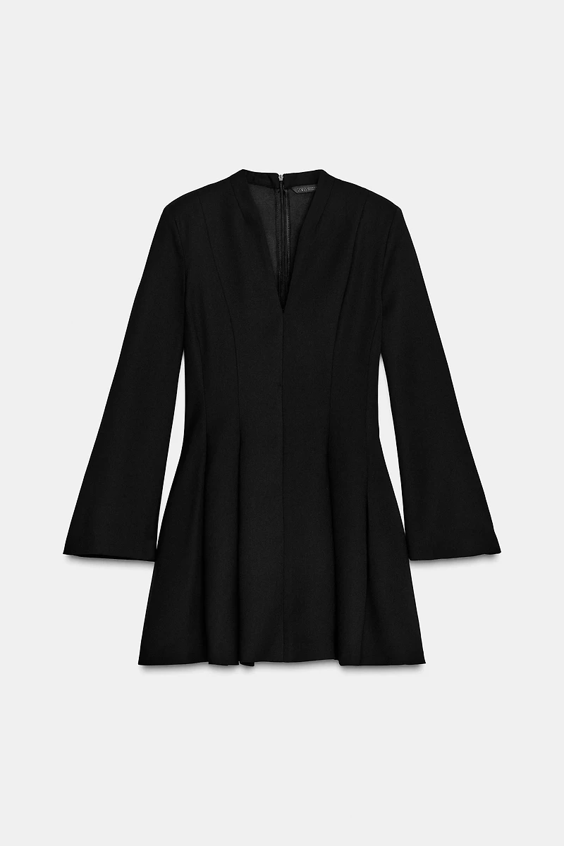 MINI DRESS WITH SHOULDER PADS