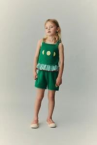 CASA LAWA X ZARA KIDS CROCHET KNIT TOP