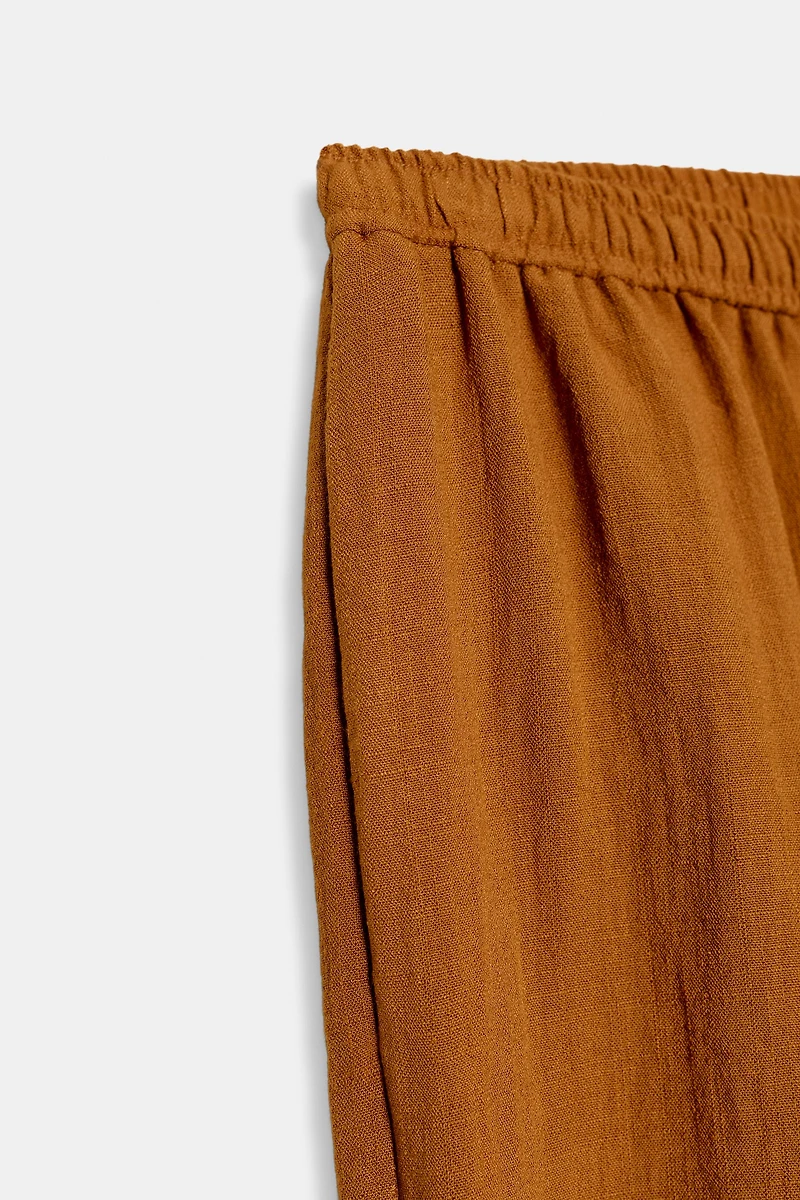 ELASTIC WAISTBAND PANTS