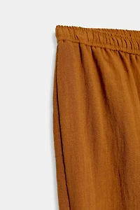 ELASTIC WAISTBAND PANTS