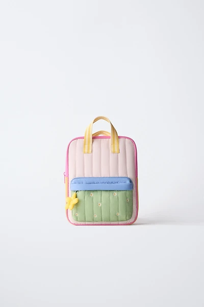 SAC À DOS MULTICOLORE FLEUR