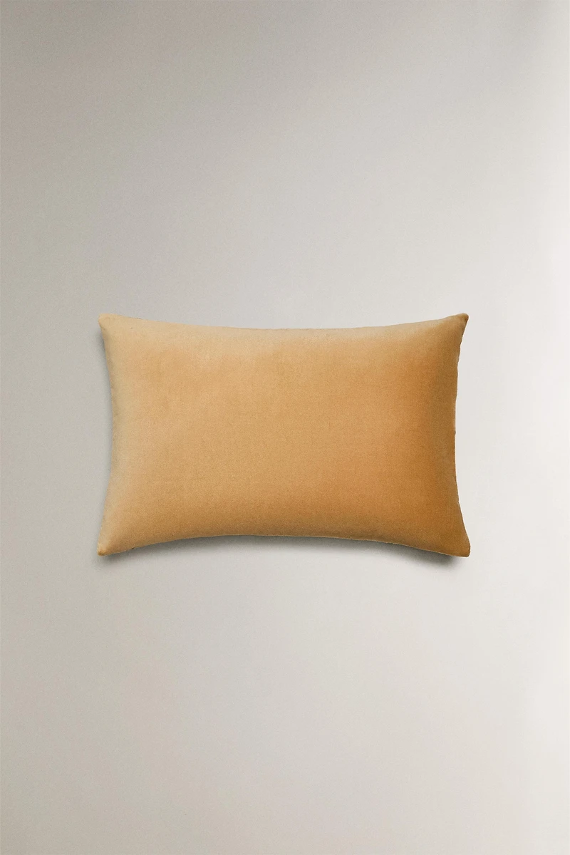 VELVET THROW PILLOW COVER