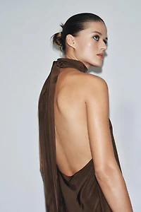 ASYMMETRIC HALTER TOP ZW COLLECTION