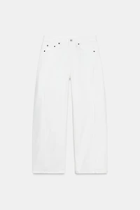 ZW COLLECTION ANKLE RELAXED MID-RISE JEANS