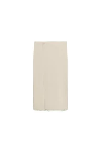 COMBINED KNIT PAREO SKIRT