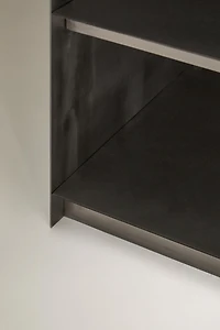 STAINLESS STEEL CONSOLE TABLE