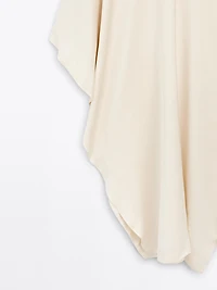 Long satin tunic dress - STUDIO
