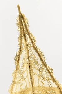 SOUTIEN-GORGE TRIANGLE EN DENTELLE