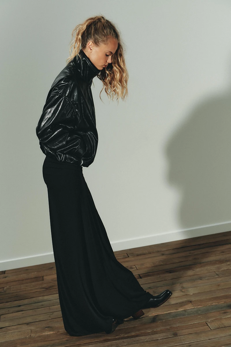 GATHERED LONG SKIRT