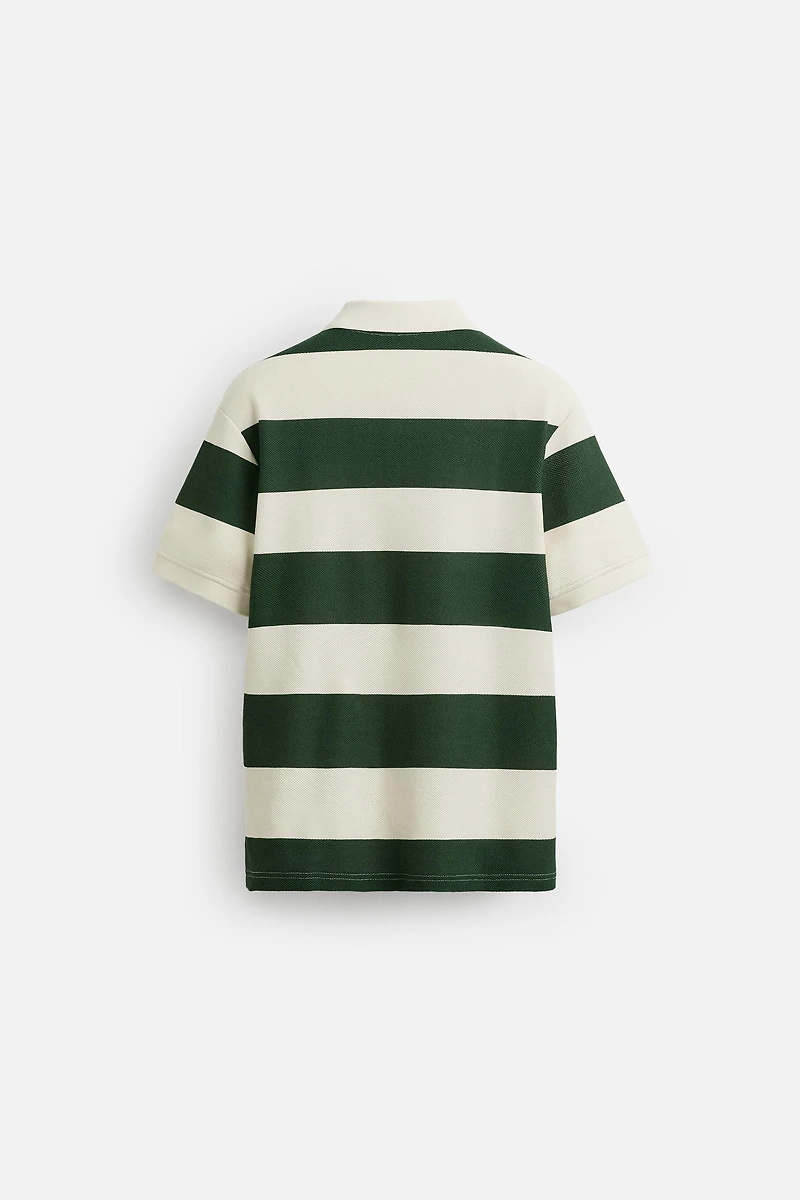 POLO À COL ZIPPÉ