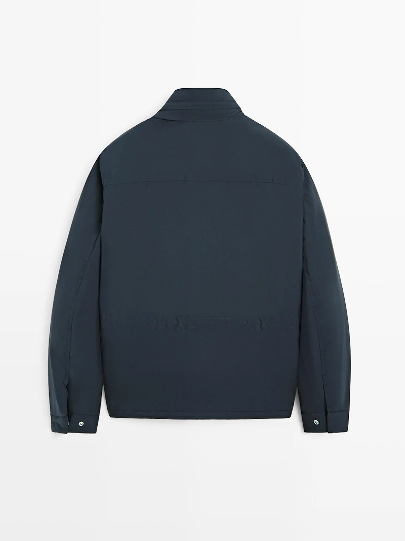 Veste matelassée déperlante avec poches