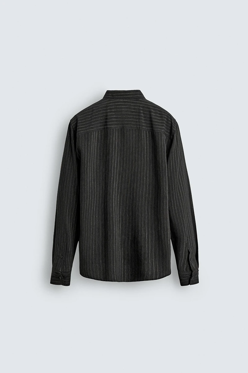 CHEMISE FLUIDE RAYURES PAILLETTES LIMITED EDITION