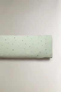 KIDS' STAR PRINT COTTON PILLOWCASE