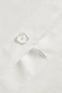HOUSSE DE COUETTE PERCALE COTON (500 FILS)
