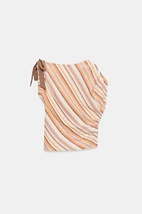 LINEN STRIPED TOP