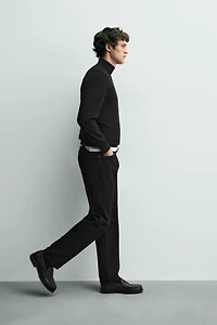 REGULAR FIT COTTON PANTS