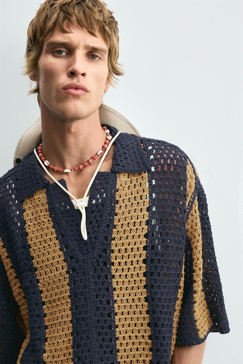 CHEMISE CROCHET PIÈCE