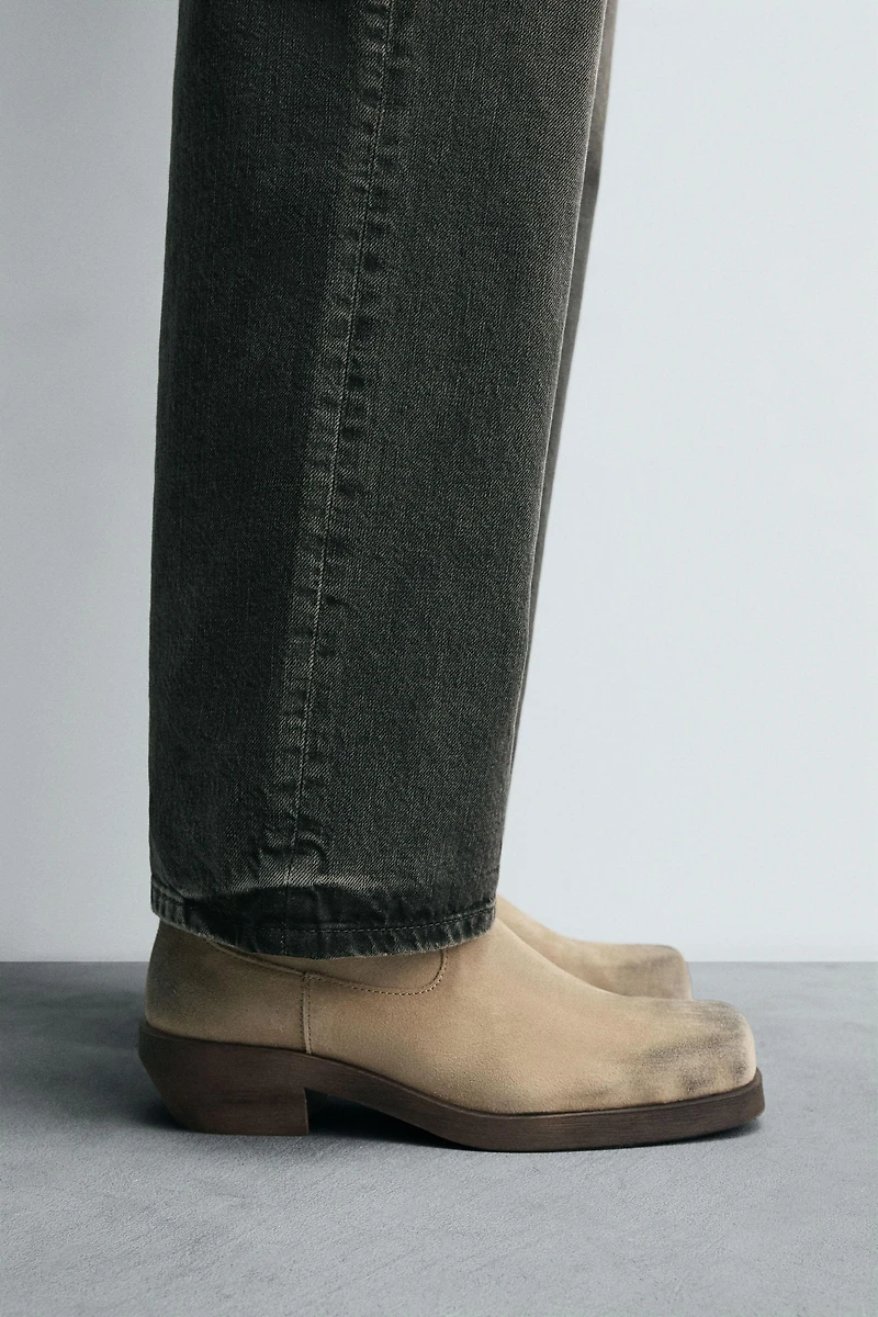 BOTTES COW-BOY EN CUIR