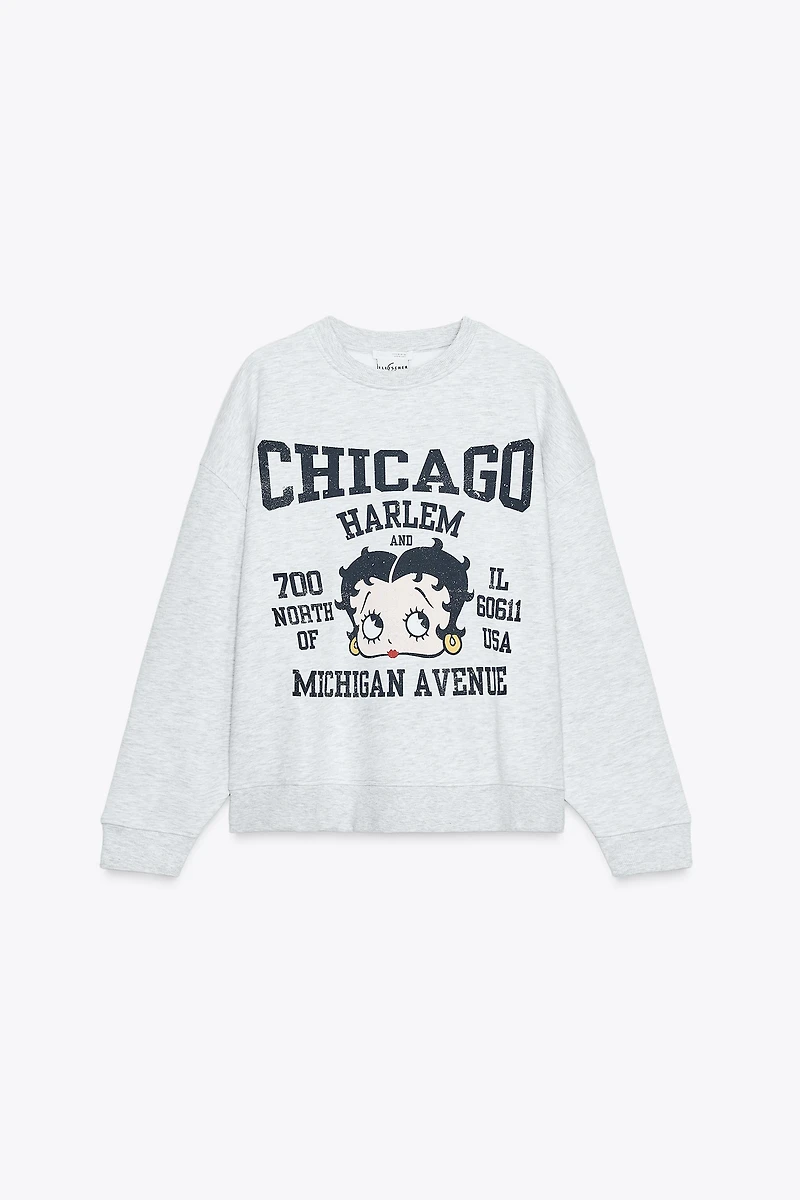 SWEAT IMPRIMÉ BETTY BOOP©