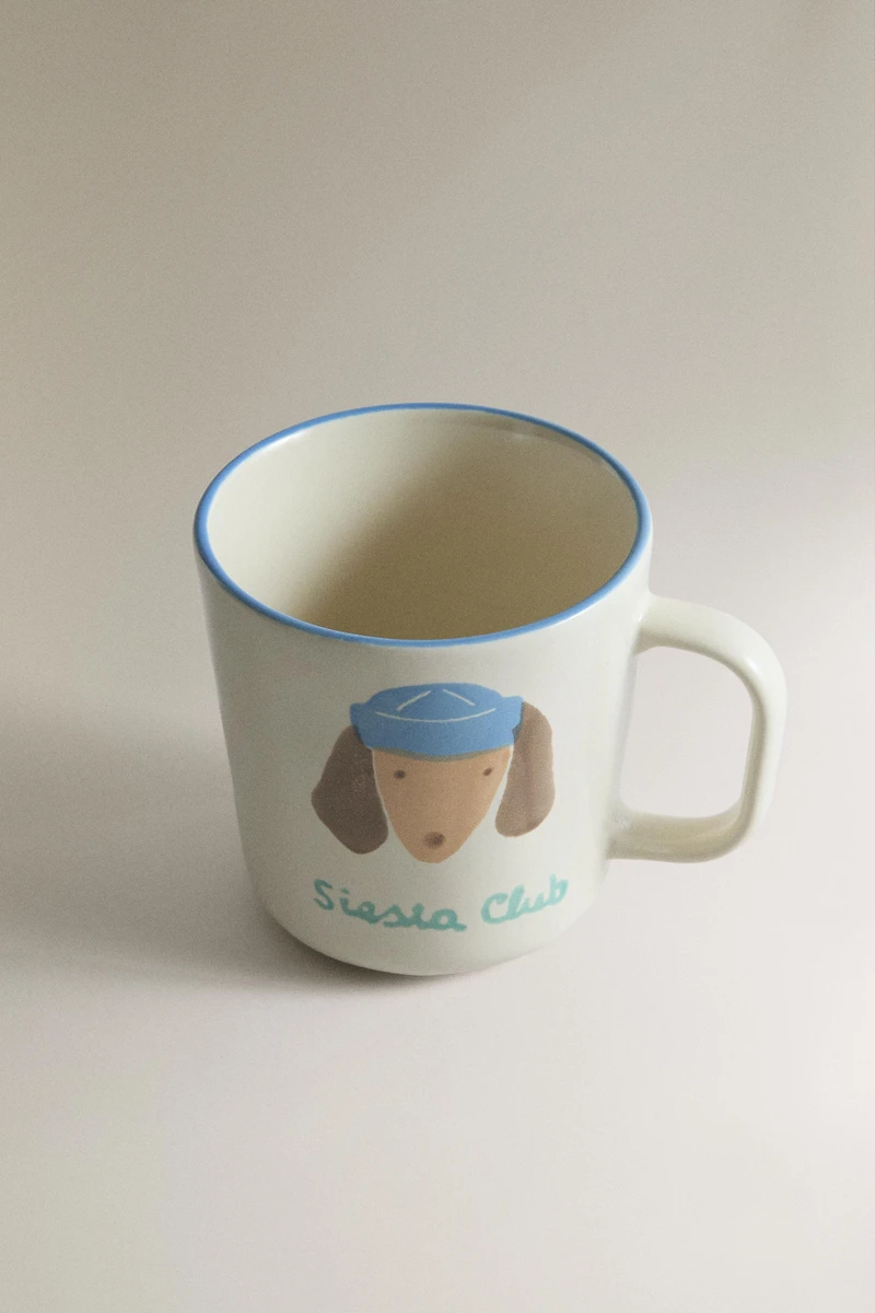 KIDS' CERAMIC DOG MUG