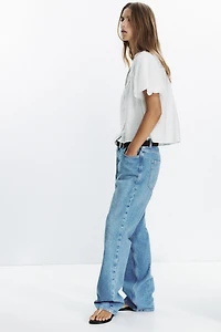 BLOUSE À MANCHES BOUFFANTES