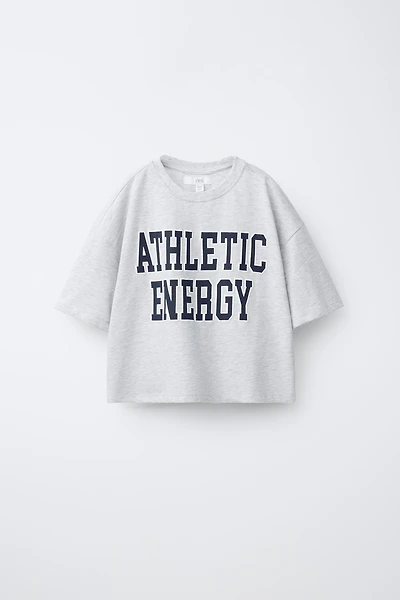 VARSITY TEXT T-SHIRT