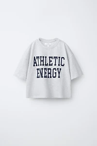 VARSITY TEXT T-SHIRT