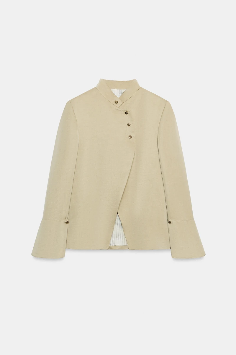 ZW COLLECTION LIMITED EDITION RUFFLED BLAZER