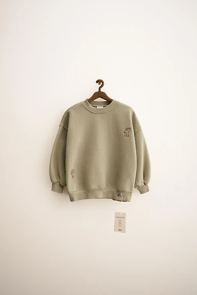 ZARA TIMELESS - SWEAT BRODERIES ORFAYO ©