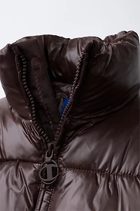 CHAMPION ® X ZARA EMBROIDERED PUFFER JACKET