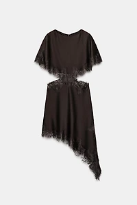ZW COLLECTION LACE CUT-OUT DRESS