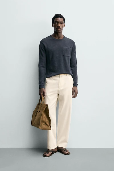 RELAXED FIT CHINO PANTS