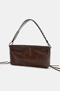 ZIPPER SHOULDER BAG