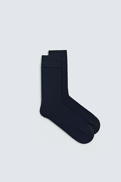 CHAUSSETTES MERCERISÉES EN COTON