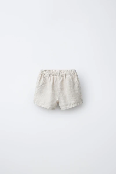 SHORT 100% LIN