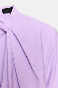 BLOUSE FLUIDE À ÉPAULETTES
