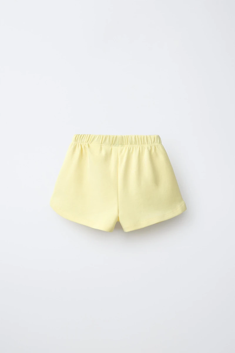 INTERLOCK FRUIT CROCHET SHORTS