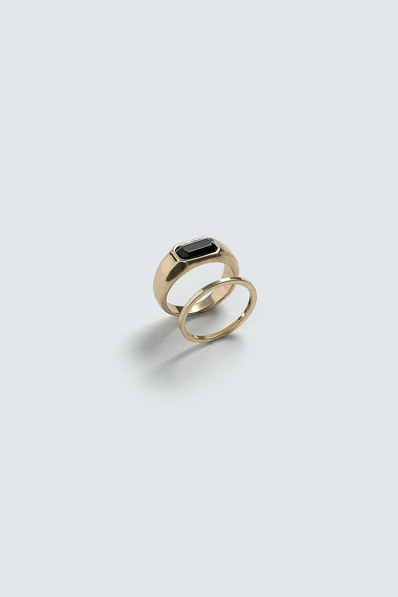 PACK OF 2 COMBINED METAL RINGS