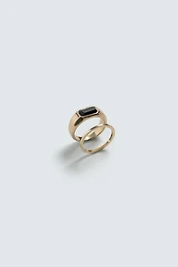 PACK OF 2 COMBINED METAL RINGS