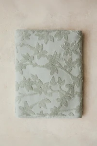 FLORAL JACQUARD BATH TOWEL