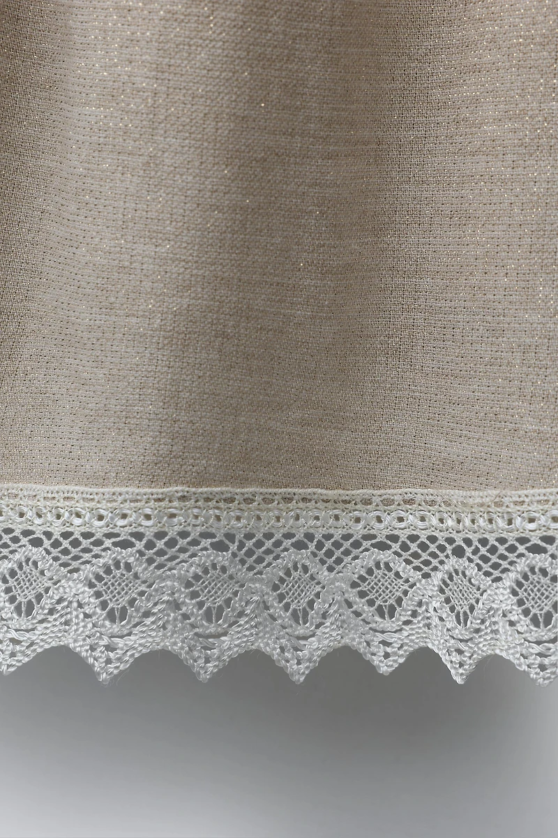 SHIMMER LACE DRESS