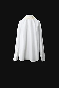 FRINGED SCARF SHIRT ZW COLLECTION